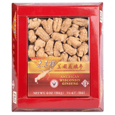 Prince of Peace Wisconsin American Ginseng Medium Round Roots, 4 oz